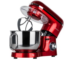 Kuhinjski robot MANTA LOVIO LVSTM02P ChefAssistant+, 1900W, 6.2L, +dodatki, rdeč