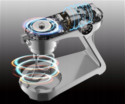 Kuhinjski robot MANTA LOVIO LVSTM03P ChefMaster, 1800W, 6.5L, 10 hitrosti, siv