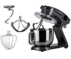 Kuhinjski robot MANTA LOVIO LVSTM03P ChefMaster, 1800W, 6.5L, 10 hitrosti, siv