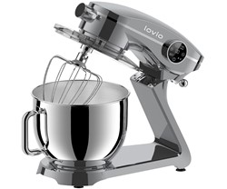 Kuhinjski robot MANTA LOVIO LVSTM03P ChefMaster, 1800W, 6.5L, 10 hitrosti, siv