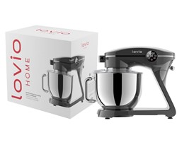 Kuhinjski robot MANTA LOVIO LVSTM03P ChefMaster, 1800W, 6.5L, 10 hitrosti, siv