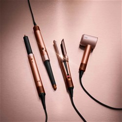 Oblikovalec las Dyson Airwrap i.d. Amber Silk/Pink Champagne