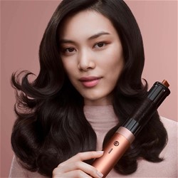 Oblikovalec las Dyson Airwrap i.d. Amber Silk/Pink Champagne