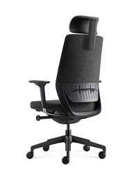 Pisarniški stol Ergovision COMFORT, črn