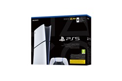 Igralna konzola PlayStation 5 Slim Digital, 825GB + dodaten kontroler (črn)
