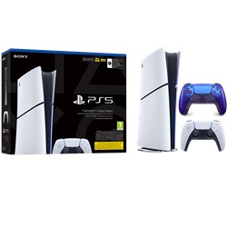 Igralna konzola PlayStation 5 Slim Digital, 825GB + dodaten kontroler (c.indigo)