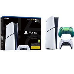 Igralna konzola PlayStation 5 Slim Digital, 825GB + dodaten kontroler (c. teal)