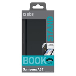 Preklopna torbica Wallet Samsung Galaxy A37, črna