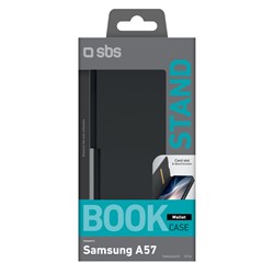 Preklopna torbica Wallet Samsung Galaxy A57, črna