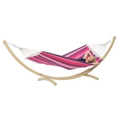 Komplet Star Set Stojalo Amazonas Kronos + Viseča Mreža Tonga Candy