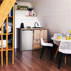 Hladilnik z zamrzovalnikom MANTA MM520P, podpultni, 91L, 6-stopenj temperature,s