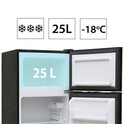 Kombinirani hladilnik z zamrzovalnikom MANTA MM545D, 88L, 6-stopenj temperature