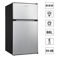 Kombinirani hladilnik z zamrzovalnikom MANTA MM545D, 88L, 6-stopenj temp., s
