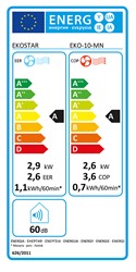 Klimatska naprava brez zunanje enote EKOSTAR MONOBLOC 30 z vključeno montažo
