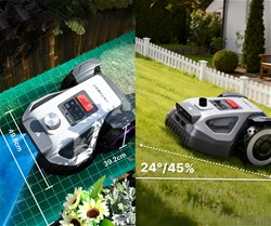 Robotska kosilnica ANTHBOT M5 LiDAR, brez žice, 500m2, 360° LiDAR + Dual Vision