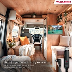 TV sprejemnik THOMSON 24HQG3S15CW QLED TV, 61cm, HD, Google TV, 220+12V, WiFi