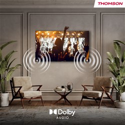 TV sprejemnik THOMSON 24HQG3S15CW QLED TV, 61cm, HD, Google TV, 220+12V, WiFi