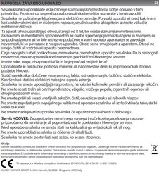 Sesalnik z vrečko HOOVER HE210P 011