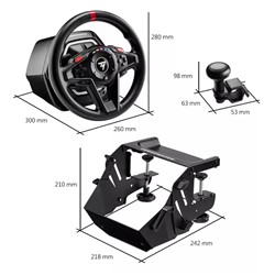 THRUSTMASTER T128-P SimTask paket Type-C za PC/PS5/PS4