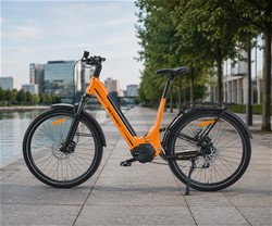 Električno kolo MS ENERGY MOKOSHA, SUV, 250W 70Nm motor, 576Wh baterija, oranžno