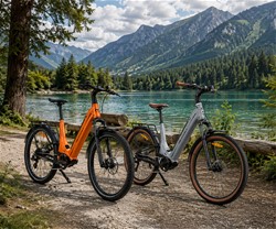 Električno kolo MS ENERGY MOKOSHA, SUV, 250W 70Nm motor, 576Wh baterija, oranžno