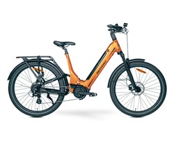 Električno kolo MS ENERGY MOKOSHA, SUV, 250W 70Nm motor, 576Wh baterija, oranžno
