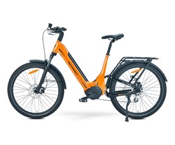 Električno kolo MS ENERGY MOKOSHA, SUV, 250W 70Nm motor, 576Wh baterija, oranžno