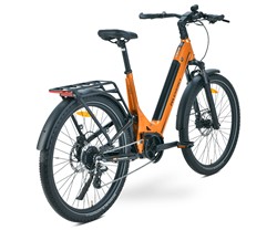 Električno kolo MS ENERGY MOKOSHA, SUV, 250W 70Nm motor, 576Wh baterija, oranžno