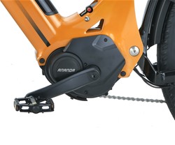 Električno kolo MS ENERGY MOKOSHA, SUV, 250W 70Nm motor, 576Wh baterija, oranžno