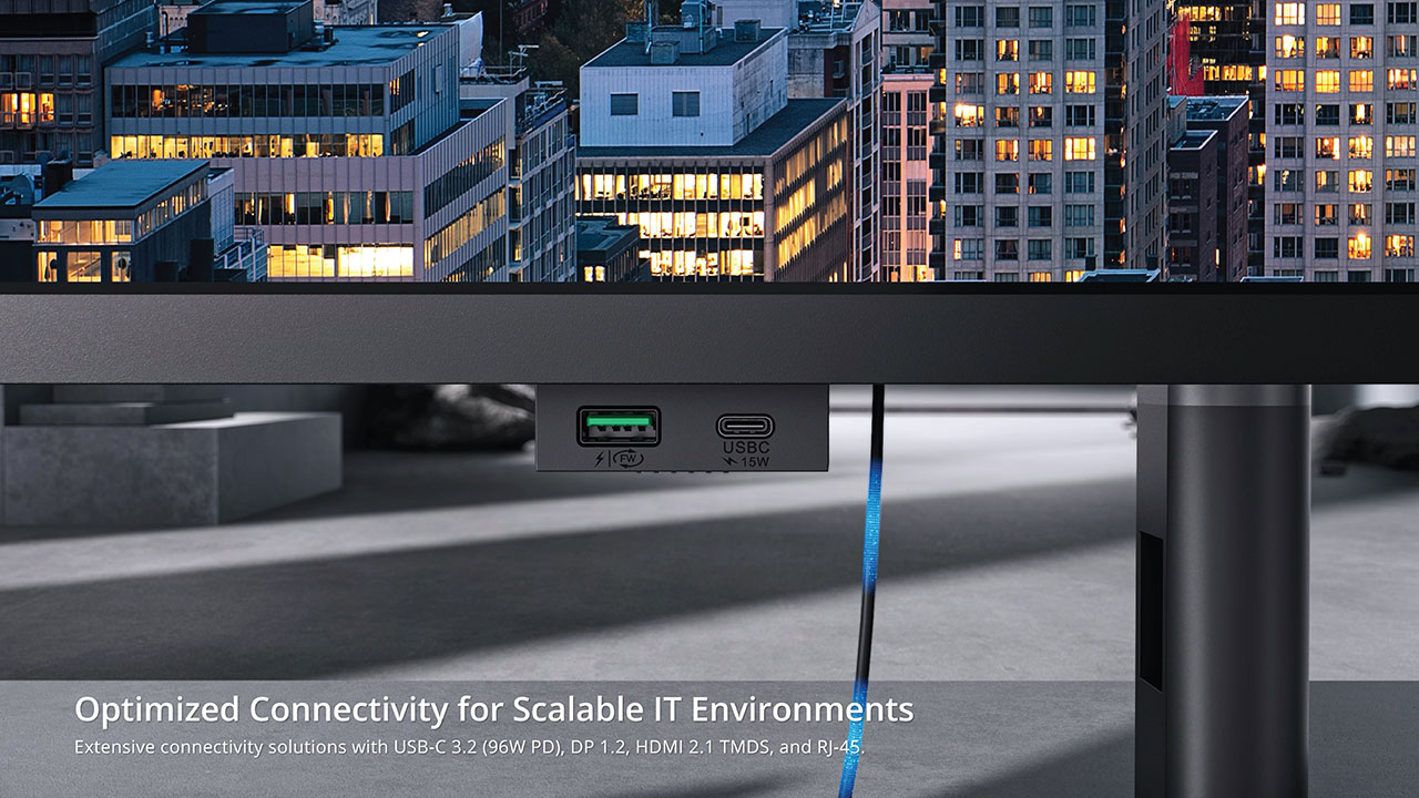 LED monitor AOC Q27P4CV 27 QHD IPS 120Hz USB-C 96W PD