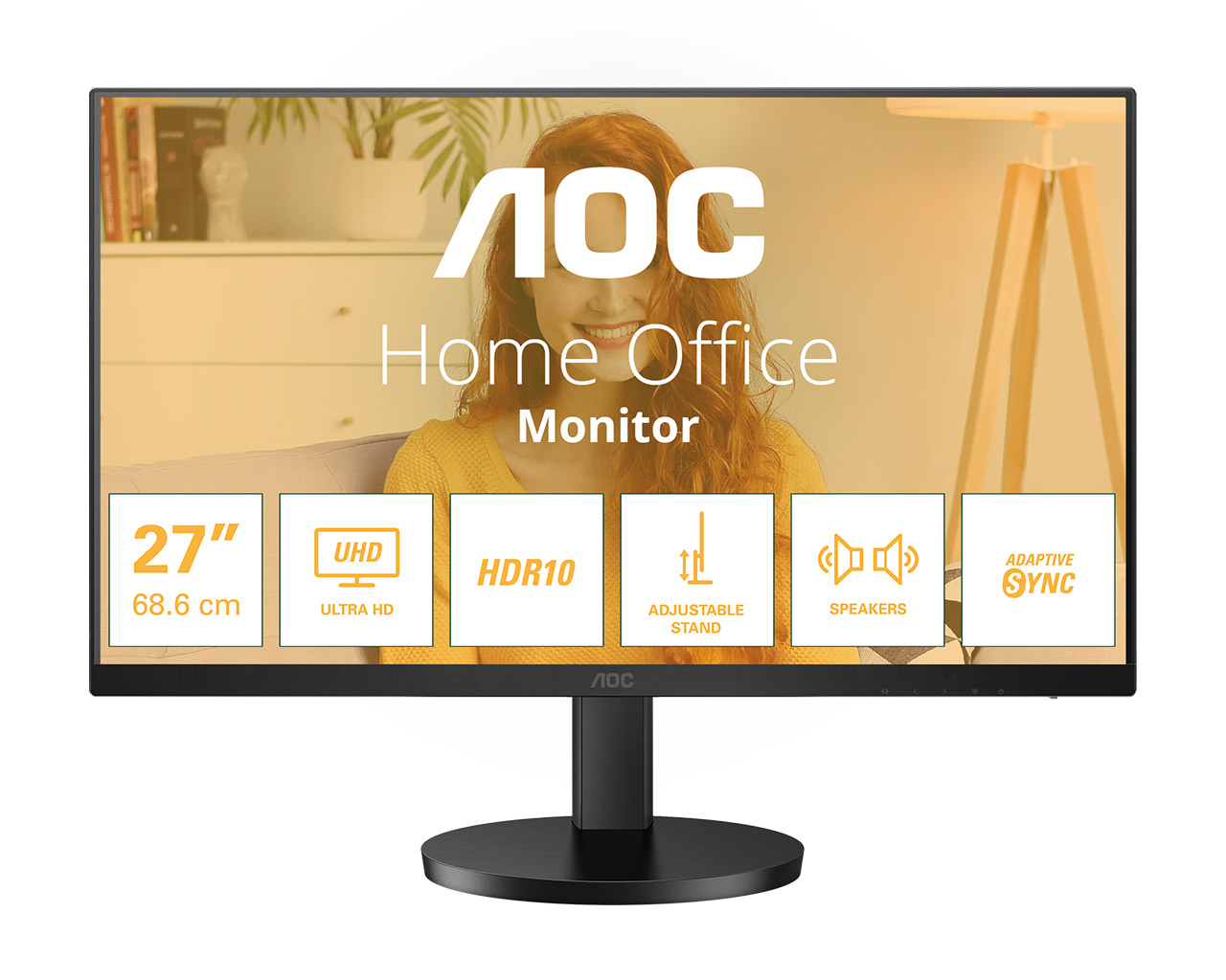 LED monitor AOC U27B3AF 27 4K UHD IPS