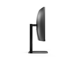 Ukrivljen LED monitor AOC CU34V5CW/BK 34 VA WQHD 100Hz USB-C s spletno kamero