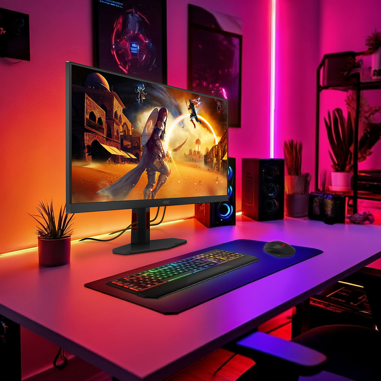 Gaming monitor AOC 27G4ZR 27 FHD 260Hz OC FIPS 0.3ms