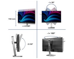 Poslovni monitor Philips 27B2U6903 27 4K UHD IPS s Thunderbolt 4