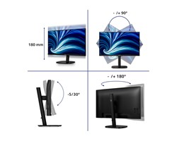Ergonomski monitor Philips 32B2N3500 31.5 QHD IPS 100Hz