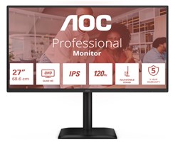 LED monitor AOC Q27E4U 27 QHD IPS 120Hz z USB vozliščem