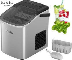 Ledomat MANTA LOVIO LVIM001SL, 112W, 10kg/24ur, 1.1L, 2 velikosti, +zajemalka