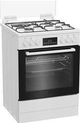 Kombinirani štedilnik Beko  FBE63320WDN, 3+1, 60cm