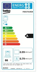 Steklokeramični štedilnik Beko  FBE67310GX, 60cm
