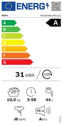 Pralni stroj HAIER HW100-BD14611U1S