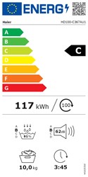 Sušilni stroj HAIER HD100-C367AU1-S