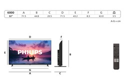 Televizor Philips LED 32PHS6050/12 (32