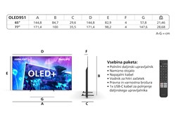 Televizor Philips OLED+ META 77OLED951/12 (77
