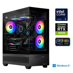 Računalnik ANNI Gamer Extreme Lite Ultra 5 225F / RTX 5070 / 16 GB / 1 TB / W11H