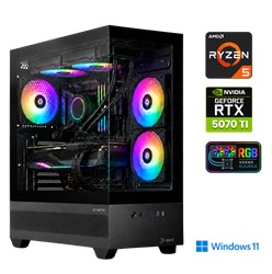 Računalnik ANNI Gamer Extreme R5 7500X3D / RTX 5070 Ti / 32 GB / 2 TB / W11H