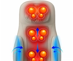 Masažna blazina MEDIVON OLYMPIA profesionalna, 3D SHIATSU / VIBRACIJSKA masaža