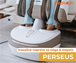 Masažna naprava za noge MEDIVON PERSEUS 3V1, profesionalna, zračne blazine