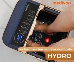 Vodna masažna naprava za stopala MEDIVON HYDRO, profesionalna / premium, 505W