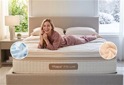 Hibridno ležišče Vitapur Premium iFlip Luxe – 35 cm - 160x200