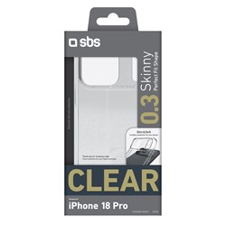 Silikonski ovitek iPhone 18 PRO/17 PRO, prozoren